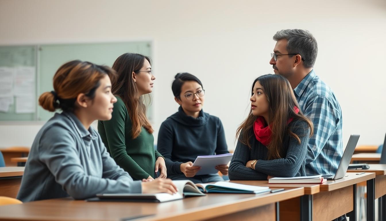 Student using online courses for flexible education